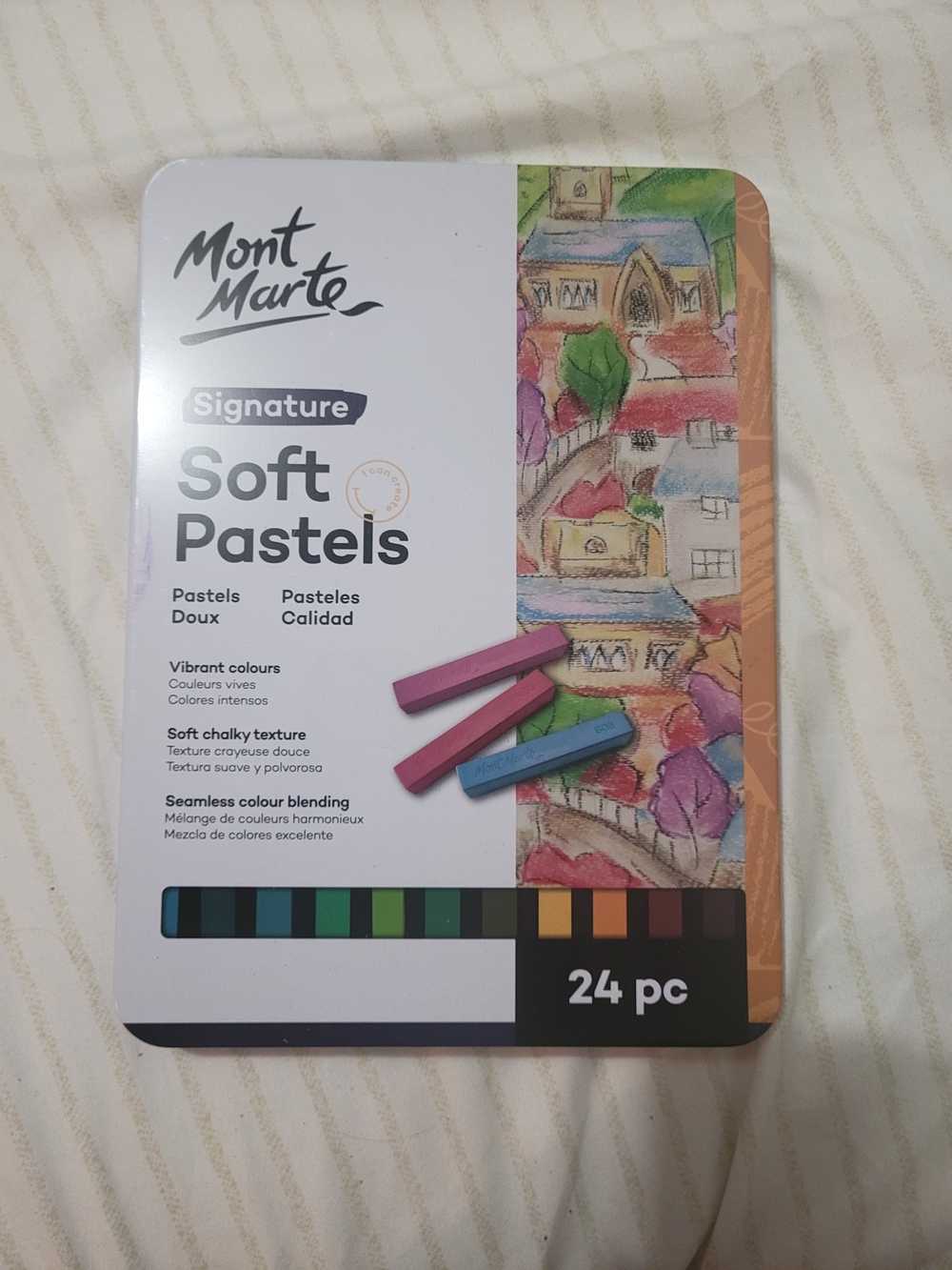 Mont Marte Signature Soft Pastels - 24 pc - Multicolor